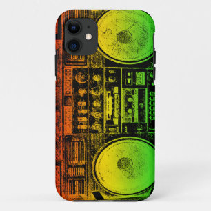 Rasta Ghettoblaster Case-Mate iPhone Hülle