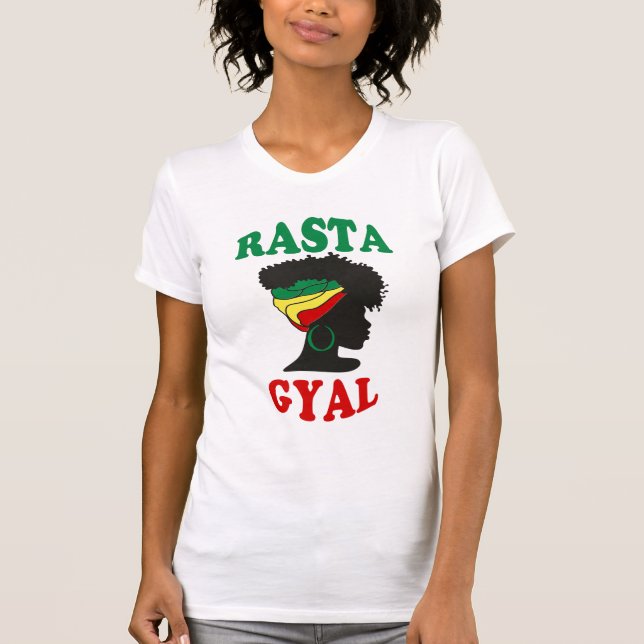 Rasta Gyal T - Shirt (Vorderseite)