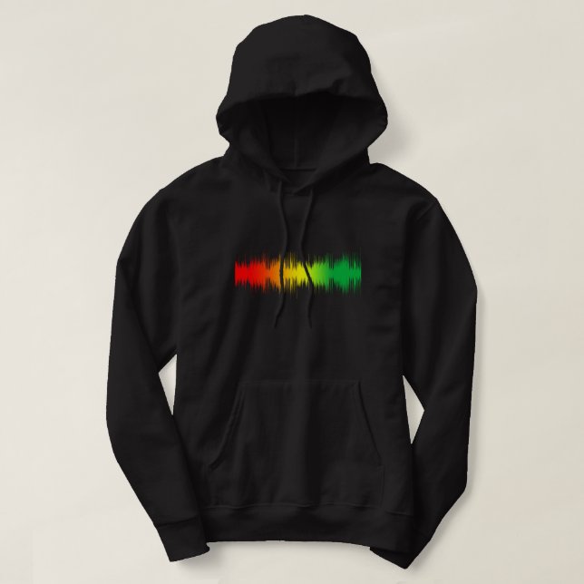 Rasta Hoodie (Design vorne)