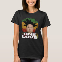 Rasta Kim Jong Un Jamaica Jah One Liebe Style