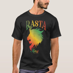 Rasta King Reggae Style für Reggae Music T-Shirt