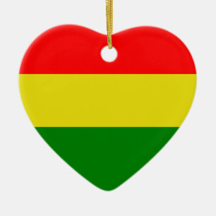 Rasta Liebe-Verzierung Keramikornament