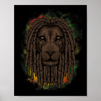 Rasta Lion mit Dreads - Zeigen Sie Ihren Stolz und