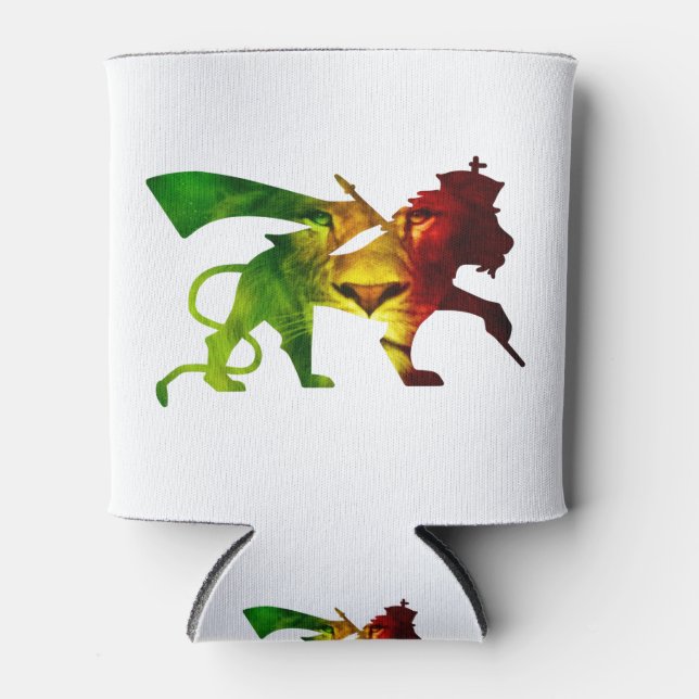 Rasta Lion of Judah Dosenkühler (Vorderseite)