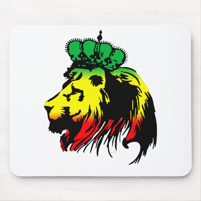Rasta Lion of Judah Mousepad (Vorne)