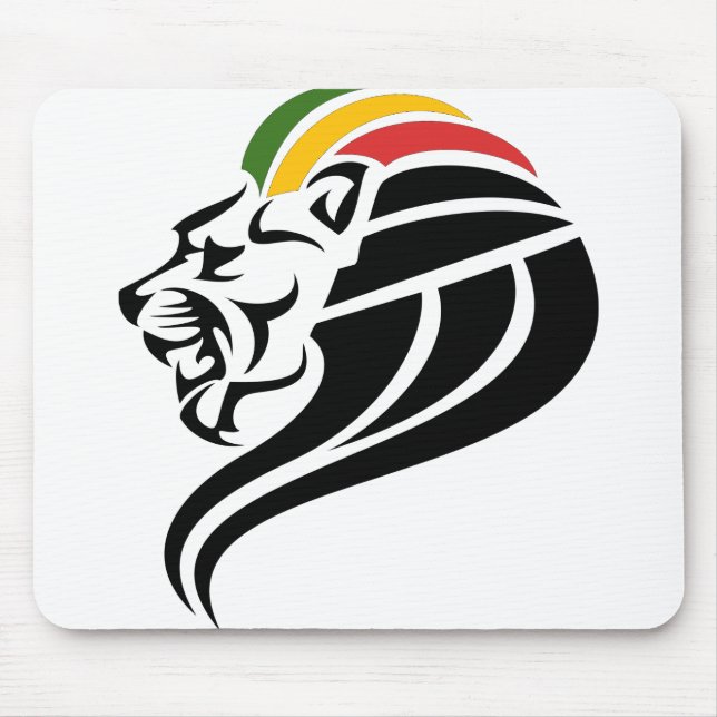 Rasta Lion of Judah Mousepad (Vorne)