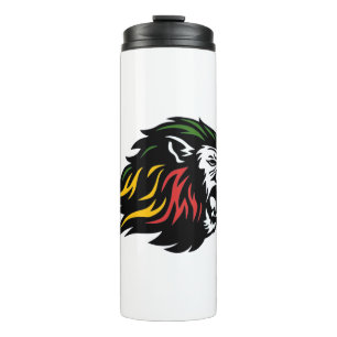 Rasta Lion Thermosbecher