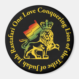Rasta Lion von Judah Magnet