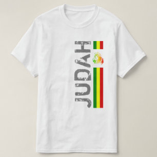 RASTA Löwe von Juda Rot Gold Grün T-Shirt
