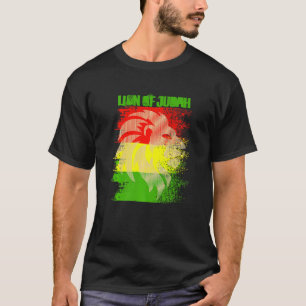 Rasta Löwe von Judah Reggae Roots Jamaika Rasta Re T-Shirt