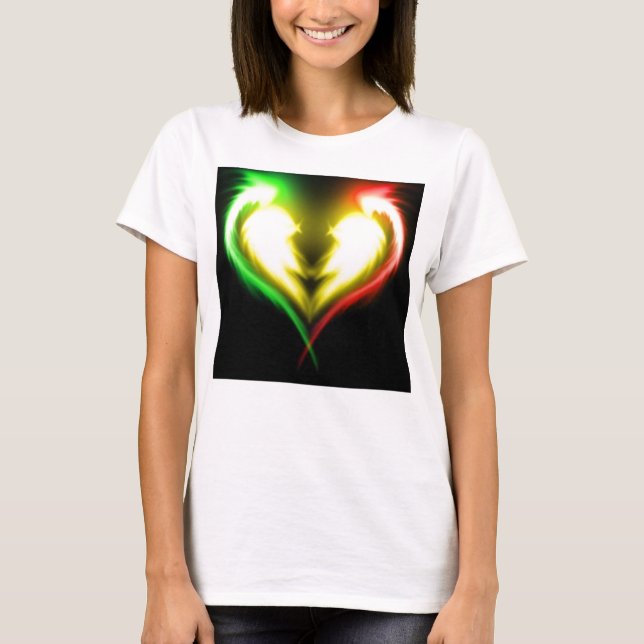 rasta luv T-Shirt (Vorderseite)