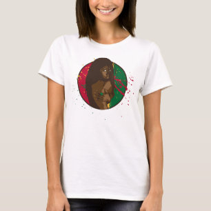 Rasta Mädchen T-Shirt