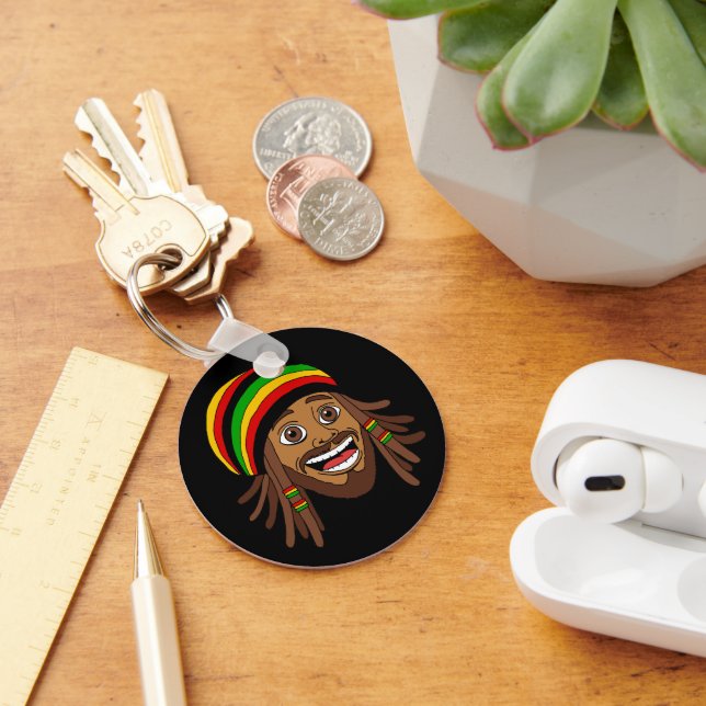 Rasta Man One Love Schlüsselanhänger (Schreibtisch)
