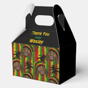 Rasta Mann Danke Geburtstag oder Hochzeit Geschenkschachtel
