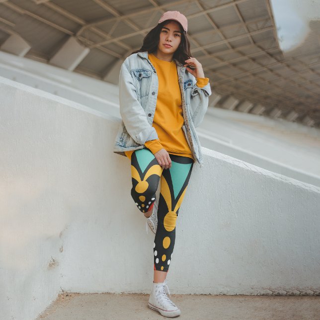 Rasta Mask Capri Leggings (Von Creator hochgeladen)