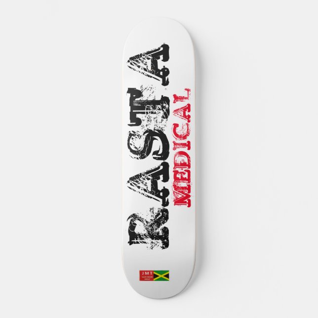 RASTA MEDICAL SKATEBOARDS (Vorderseite)