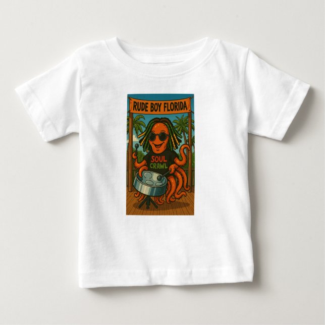 Rasta Octopus T - Shirt (Vorderseite)