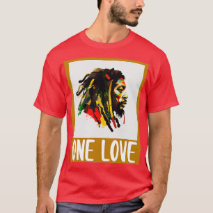 Rasta One Liebe Reggae Rastafari T-Shirt