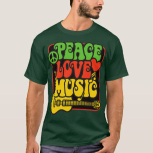 Rasta Peace Liebe Music  T-Shirt