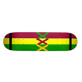 Rasta Plattform Skateboard