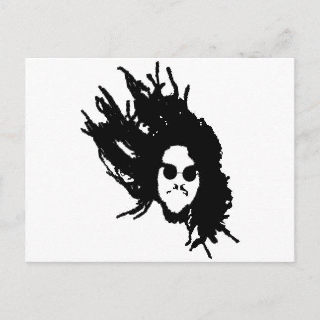 Rasta Postkarte (Vorderseite)