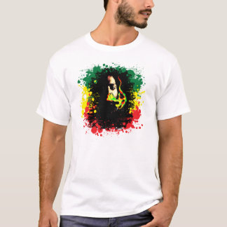 Rasta Rauch-Standard-Kleid T-Shirt