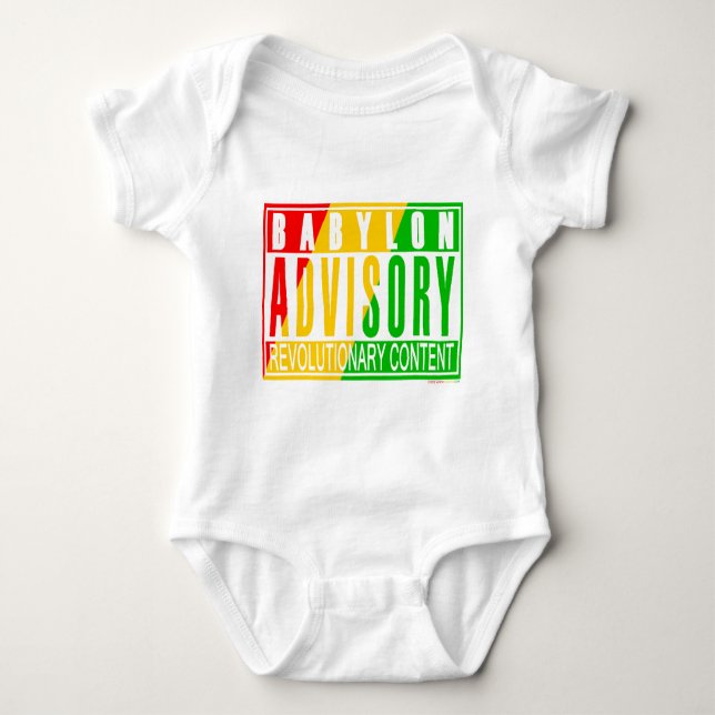 RASTA Reggae Baby Strampler (Vorderseite)