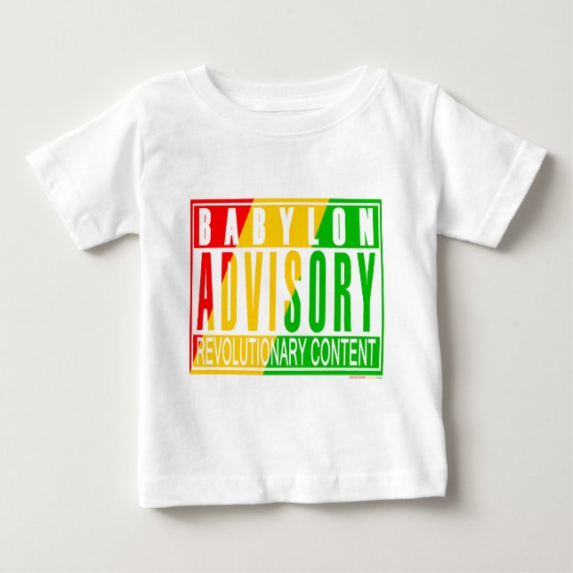 RASTA Reggae Baby T-shirt (Vorderseite)