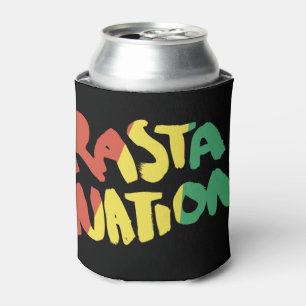 rasta Reggae-Graffitiflagge Dosenkühler