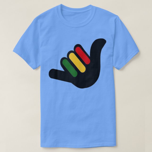Rasta Reggae Jamaica T-Shirt 276 (Design vorne)