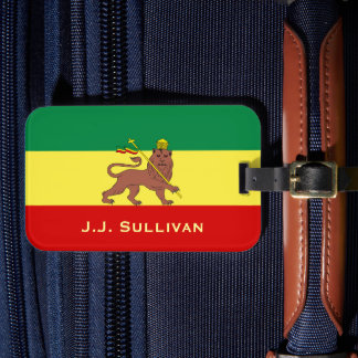 Rasta Reggae Lion von Judah Gepäckanhänger