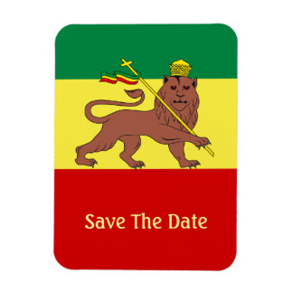 Rasta Reggae Lion von Judah Magnet
