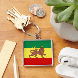 Rasta Reggae Lion von Judah Schlüsselanhänger