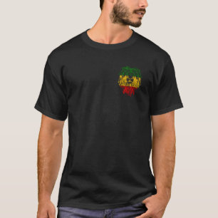 Rasta Reggae Löwe von Juda jamaikanischer Stolz Ra T-Shirt