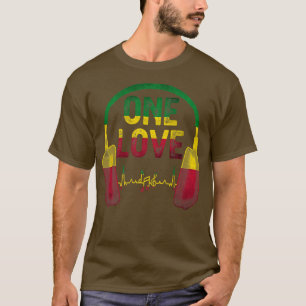 Rasta Reggae Music Shirt Bob Jamaican Roots One Pr