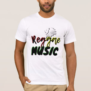 Rasta Reggae Music T - Shirt