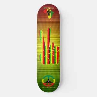 Rasta Reggae Skateboard