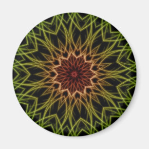 Rasta roter gelbes magnet