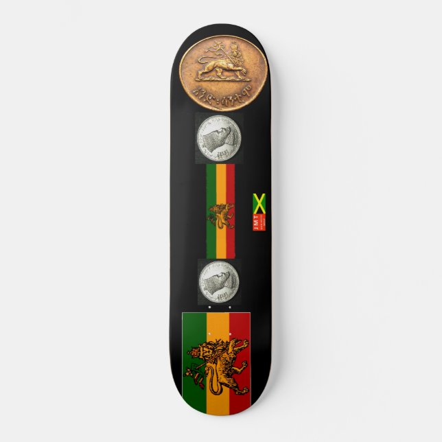 RASTA Skateboard (Vorderseite)