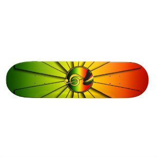 Rasta Skateboard