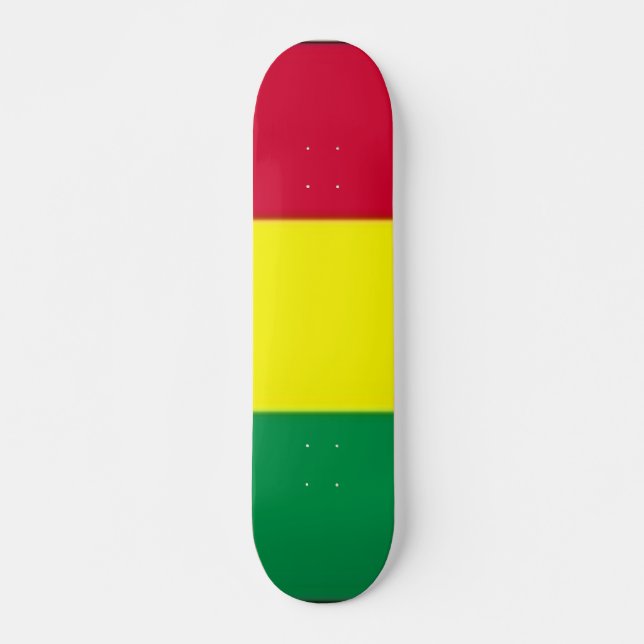 rasta skateboard (Vorne)