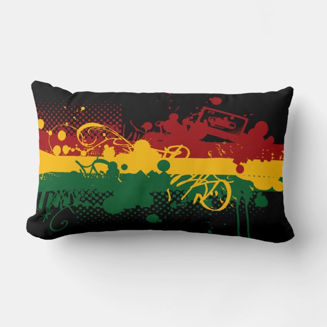 Rasta Soul Lendenkissen (Vorderseite)
