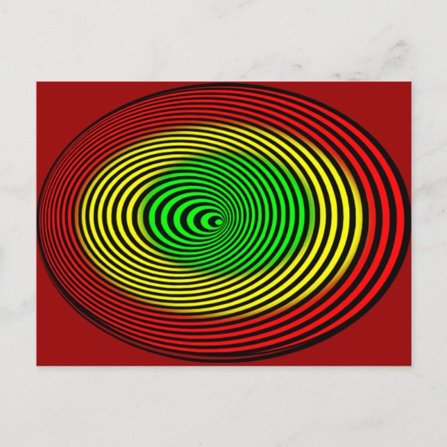 rasta-spiralhi postkarte (Vorderseite)