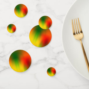 Rasta Splash of Color Konfetti