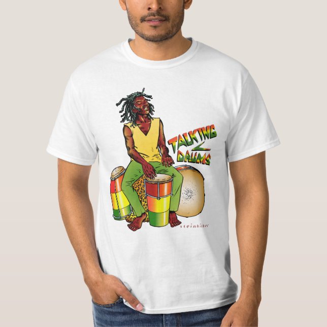 Rasta sprechentrommel-T - Shirt (Vorderseite)