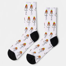 Rasta-Stickfrau