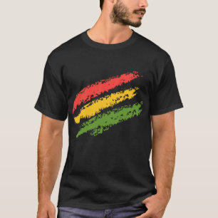 Rasta Streifen T-Shirt