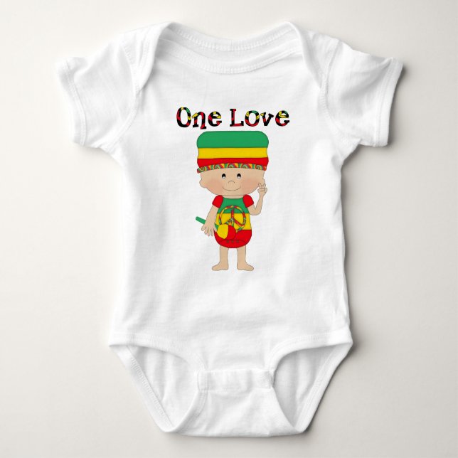 Rasta Themengeschenke und T-Shirts für Kinder, Erw (Vorderseite)