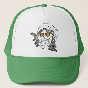 Rasta Typ-Fernlastfahrer-Hut Truckerkappe