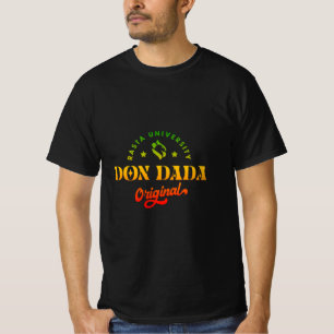 Rasta Universität Don Dada Original Rasta Reggae T-Shirt